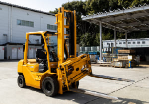 フォークリフト/全回転パレットフォーククランプ2.5t